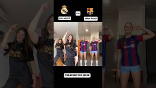 HALA MADRID Vs VISCA BARÇA  Prt 1 shorts dance music halamadrid viscabarça laliga [upl. by Arehahs]