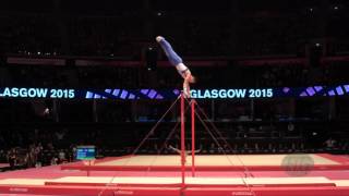 NAGORNYY Nikita RUS  2015 Artistic Worlds  Qualifications Horizontal Bar [upl. by Egag]