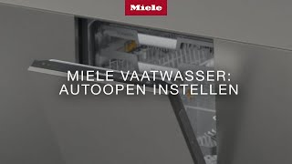 Miele Vaatwasser AutoOpen [upl. by Nella467]