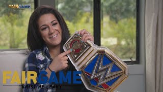 John Cena Rey Mysterio Randy Orton Influenced WWE Superstar Bayley As a Kid  FAIR GAME [upl. by Conni]