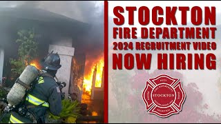 Stockton Fire Department 2024 Recruitment Video • Now Hiring [upl. by Bartram]