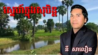 ស្នេហ៍ក្នុងសុបិន្ត  នី សាលឿន Sne knong soben [upl. by Ennovihs]