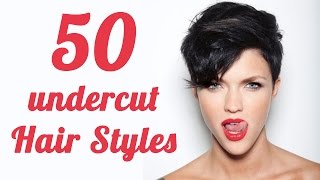 50 undercut female hairstyles [upl. by Hills]