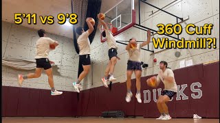 5’11 Dunker Training INSANE 360 Cuff Dunk [upl. by Barboza]