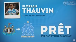 Officiel  Florian Thauvin de retour à lOM [upl. by Terrag]