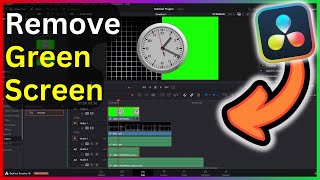 How To Remove Green Screen Davinci Resolve  Step By Step Guide [upl. by Kerri]