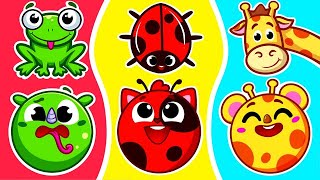 I Got My Color Wrong  Find My Color for Kids Funny Songs For Baby amp Nursery Rhymes by Toddler Zoo [upl. by Far284]