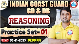 Indian Coast Guard 012024 ICG Reasoning Practice Set 01 ICG GDDB Reasoning By Rohit Sir [upl. by Schonfeld]