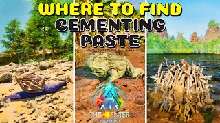 Where to find Cementing Paste The Center  Ark Survival Ascended [upl. by Patrizio]