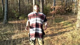 Mexican Poncho For Survival amp Tactical Purposes [upl. by Florence]