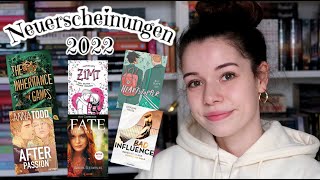 BUCHNEUERSCHEINUNGEN 2022 📚  Auf diese Bücher freue ich mich  Vany xo [upl. by Athene425]