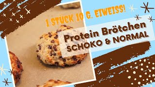 Protein Brötchen mit 10 Gramm Eiweiß pro Stück [upl. by Einiffit]