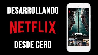 Flutter UI Desarrollando Netflix desde cero  Material Design [upl. by Namurt]