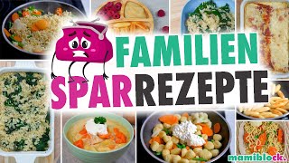 Familien  Sparrezepte 🥕🥔💰 Rezepte für Kinder  Einfach amp Lecker  Geld sparen  mamiblock [upl. by Arekat]