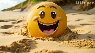 🤩 Sand Excitement Depict an excited emoji made of sand [upl. by Matthaeus]