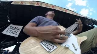 August Burns Red  quotThe Wakequot Guitar Play Through Warped Tour 2015 [upl. by Gyasi]