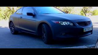 2008 Matte Black Honda Accord  Review Montage [upl. by Todhunter]