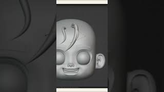 Blender character timelapse full timelapse on my channel 3d 3dart 3dcharacter blender3d [upl. by Hahsi]