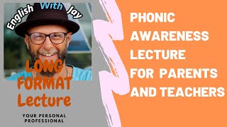 Full phonics and phonic awareness seminar [upl. by Mehcanem]