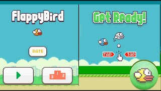 Flappy Bird v13 Android Gameplay [upl. by Ahsiekin]