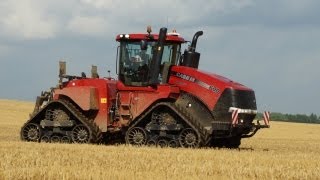 Test drive CaseIH STX Quadtrac 600  Trekkerweb [upl. by Gratt]