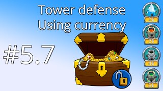 57 Unity Tower defense tutorial  Using currency [upl. by Juetta]