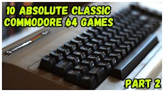 10 Absolute Classic Commodore 64 Games Part Two [upl. by Nnek]