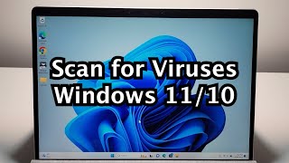 How to Scan for Viruses on Windows 11 or 10 PC [upl. by Ylenats110]