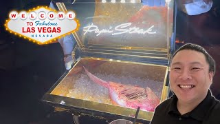 1000 Steak at Papi Steak  Fontainebleau Las Vegas [upl. by Eillom]