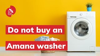 Do not buy an Amana washer [upl. by Atilef374]