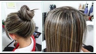 Como Fazer Mechas 2 Tons Por Samara Araujo [upl. by Falito]