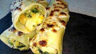 Como hacer canelones receta rápida [upl. by Cori]