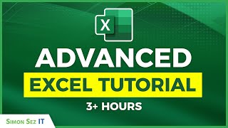 Advanced Excel Tutorial 3 Hours of Tips and Tricks [upl. by Hcurab]