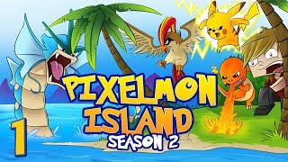 Minecraft Pixelmon Island Season Two quotSky Islandsquot  Episode 1 Minecraft Pokemon Mod [upl. by Helbonna]