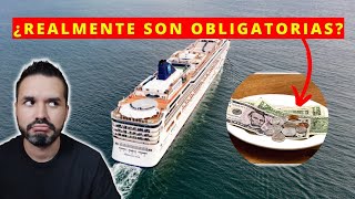 Hablemos sobre las propinas en los viajes en cruceros 2024 [upl. by Ettesoj]