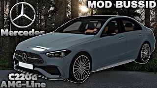 MOD BUSSID  Mercedes C220d AMGLine 2022 by Ocelot BUSSID Mods [upl. by Raffaj]