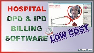 Hospital OPD amp IPD Billing Software  Hospital Management System [upl. by Ettenwad]