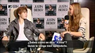 justin bieber hablando en español [upl. by Anne]