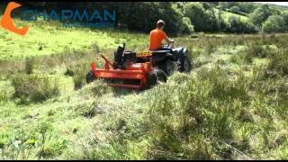 FM120 Diesel ATV Flail Mower Shredder  Chapman Machineryavi [upl. by Ellirpa265]