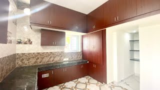 🌈Kitchen with Store Room  Size 11’ x 10’  Brown Cabinets 😍 [upl. by Joyan]