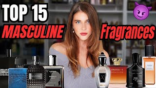 TOP 15 MOST MASCULINE MENS FRAGRANCES Smell SEXY amp Get Womens Attention [upl. by Aissilem]