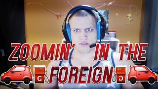 🚗 ⛽️ ZOOMING IN THE FOREIGN 🚗 ⛽️ TYLER1 [upl. by Meredi]