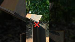 New technique for welders joining 90 degree angle iron [upl. by Eceertal]