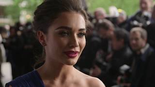 The 7th Asian Awards  Amy Jackson  Red Carpet [upl. by Rheba]