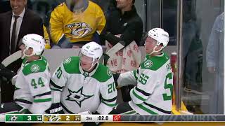 INSANE COMEBACK In Final 15 Seconds  Dallas Stars Beat Nashville Predators with 2 Seconds Left [upl. by Natascha]