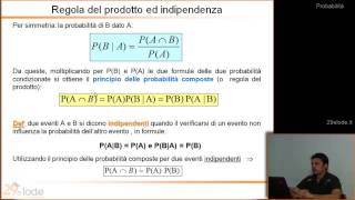 Statistica Medica  Probabilità  17di46  YouTube  29elodeit [upl. by Nohtiek419]