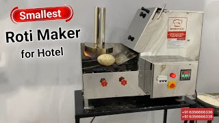 Roti Maker Machine  Roti Making Machine for Hotel  Money Making Business [upl. by Fawne855]