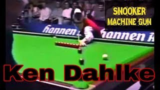 Snooker Machine Gun Ken Dahlke Amazing shots [upl. by Dazhahs]