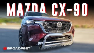 Broadfeet® Front Bull Bar and Rear Double Layer Review on 2024 Mazda CX90 [upl. by Derriey628]