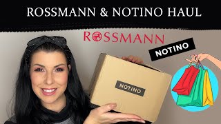 NOTINO amp ROSSMANN HAUL  Unboxing amp Swatch [upl. by Jenks]